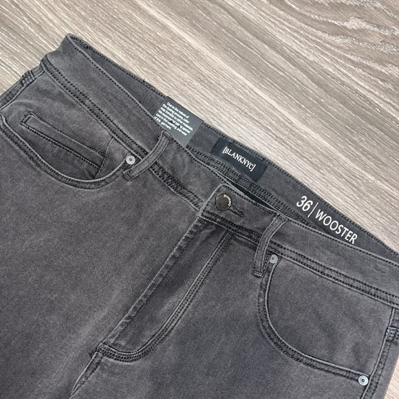 BlankNYC Wooster jeans. Black washed. NWT - Picture 2 of 5